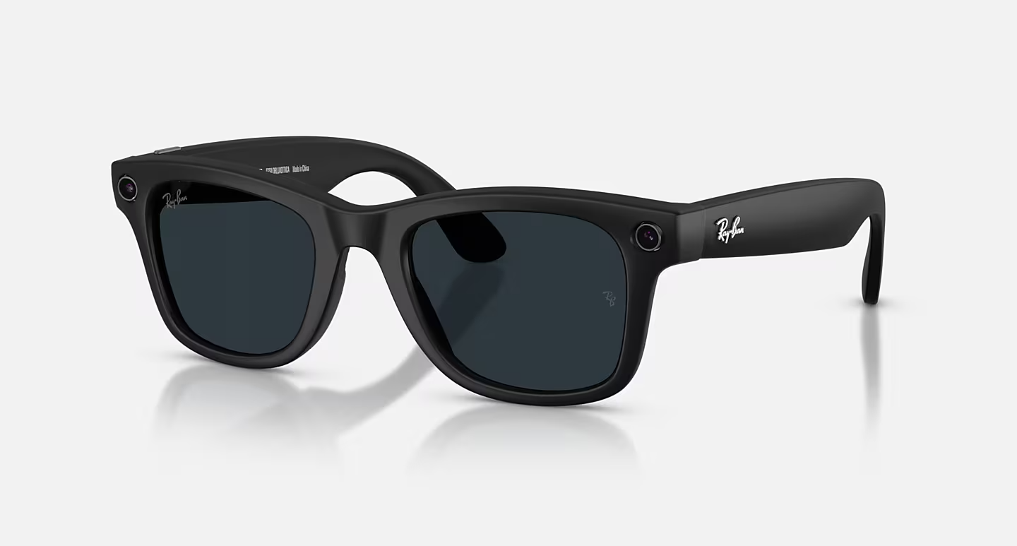 Ray-Ban Meta Wayfarer (Gen 2) Matte Black AI Glasses with Grey Transitions® Lenses - Obrázek 1