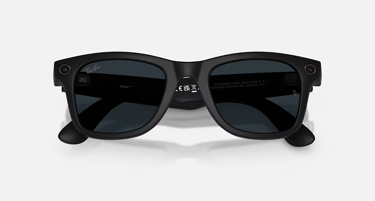 Ray-Ban Meta Wayfarer (Gen 2) Matte Black AI Glasses with Grey Transitions® Lenses - Obrázek 5