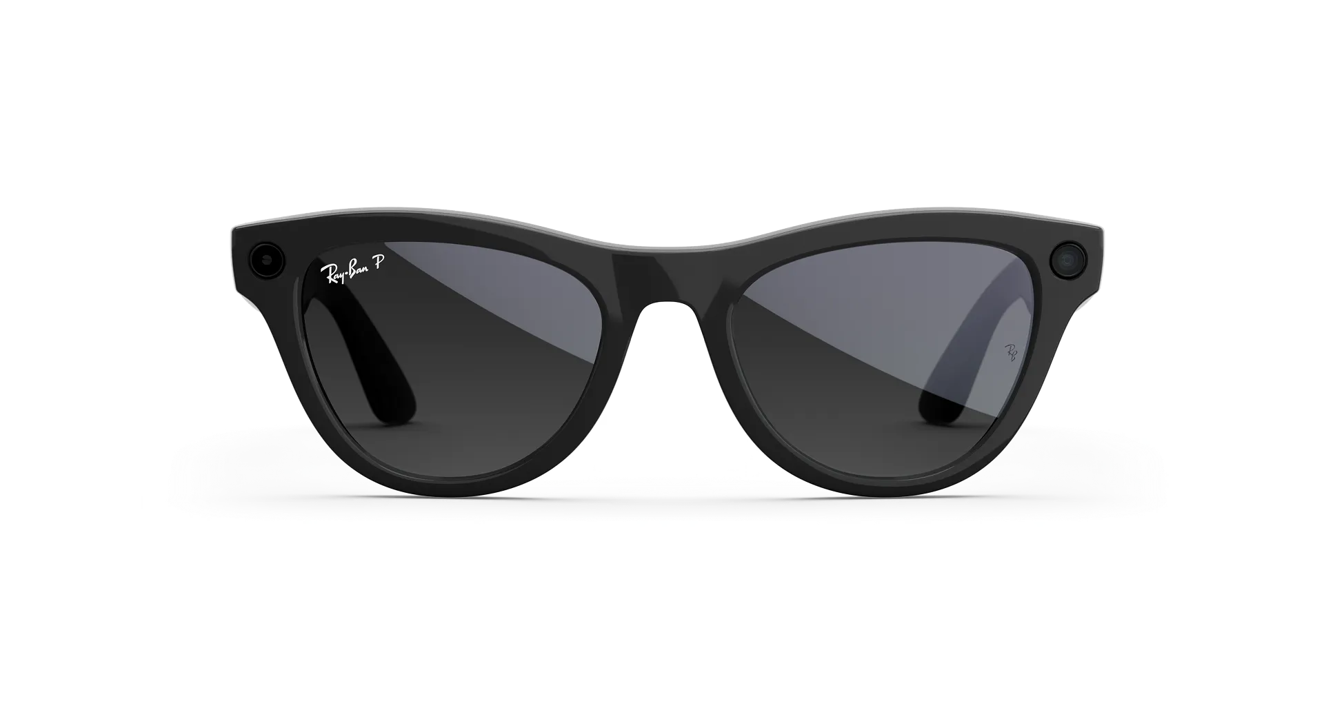 Ray-Ban Meta Skyler (Gen 2) Shiny Black AI Glasses with Polarized Black Lenses - Obrázek 2
