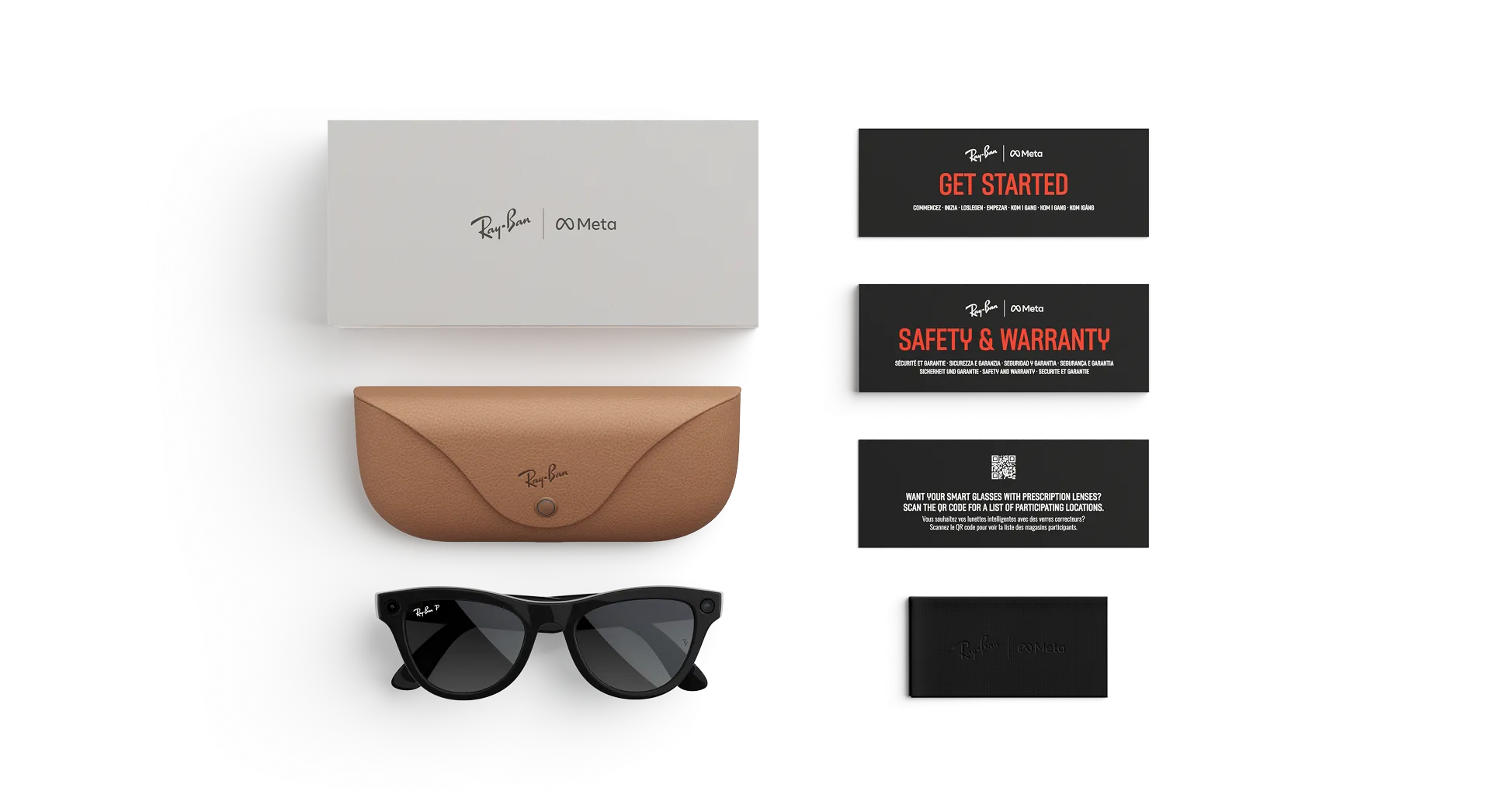 Ray-Ban Meta Skyler (Gen 2) Shiny Black AI Glasses with Polarized Black Lenses - Obrázek 5