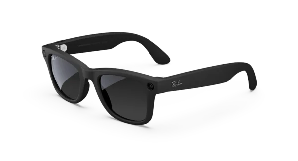 Brýle Ray-Ban Meta Wayfarer (Gen 1) Matte Black AI s černými čočkami
